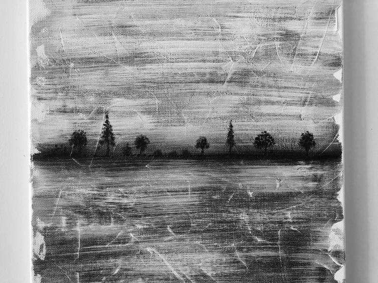 Original Abstract Landscape Painting by Michael Khripin
