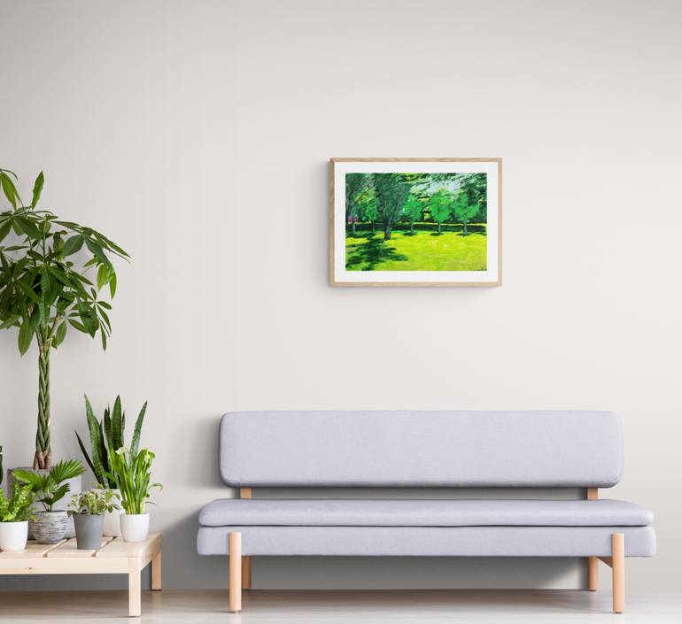 Original Figurative Landscape Painting by Michael Khripin