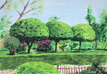 Print of Impressionism Landscape Paintings by Michael Khripin