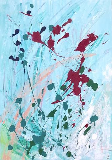 Print of Abstract Floral Paintings by Michael Khripin