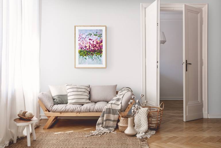Original Figurative Floral Painting by Michael Khripin