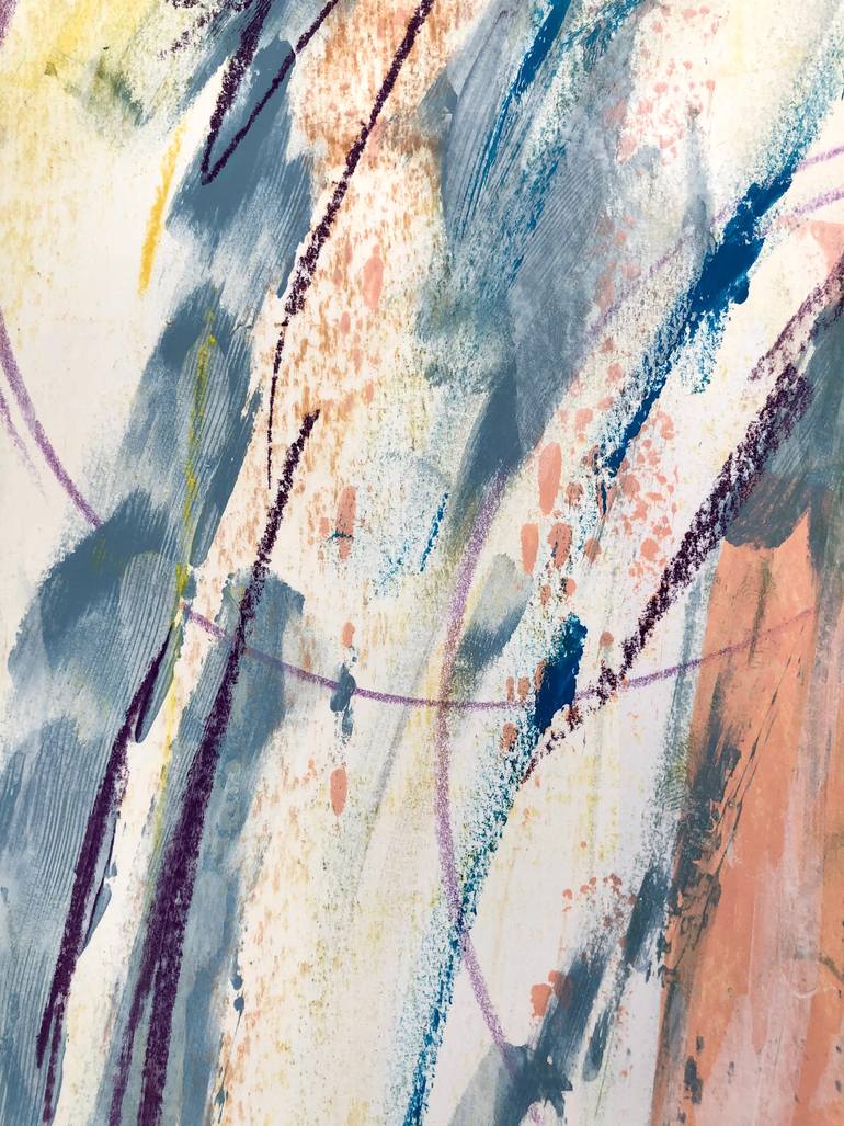 Original Abstract Expressionism Abstract Painting by Michael Khripin
