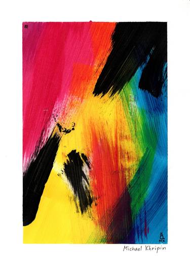 Print of Abstract Paintings by Michael Khripin