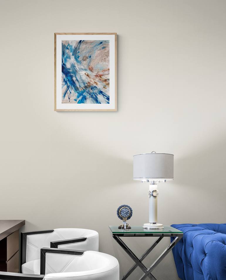 Original Abstract Expressionism Abstract Painting by Michael Khripin