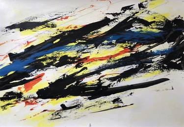 Print of Abstract Expressionism Abstract Paintings by Michael Khripin