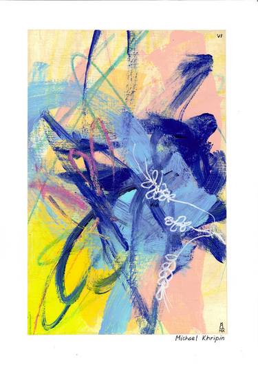 Print of Abstract Expressionism Abstract Paintings by Michael Khripin