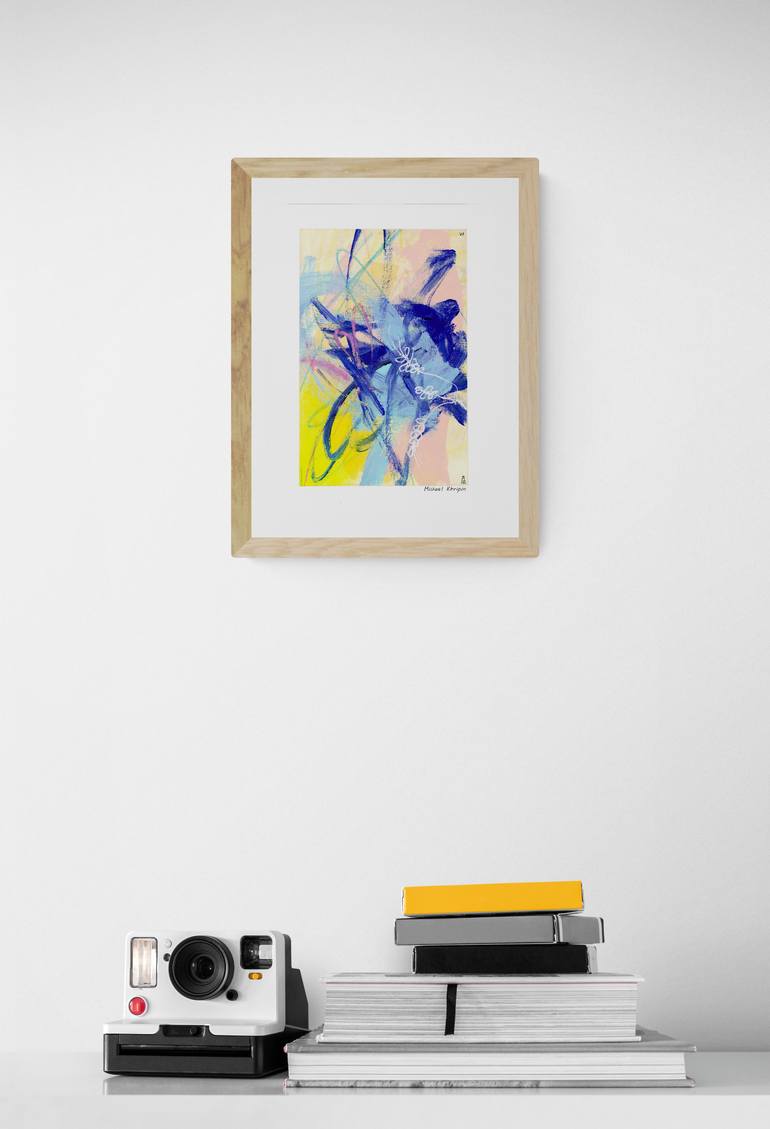 Original Abstract Expressionism Abstract Painting by Michael Khripin