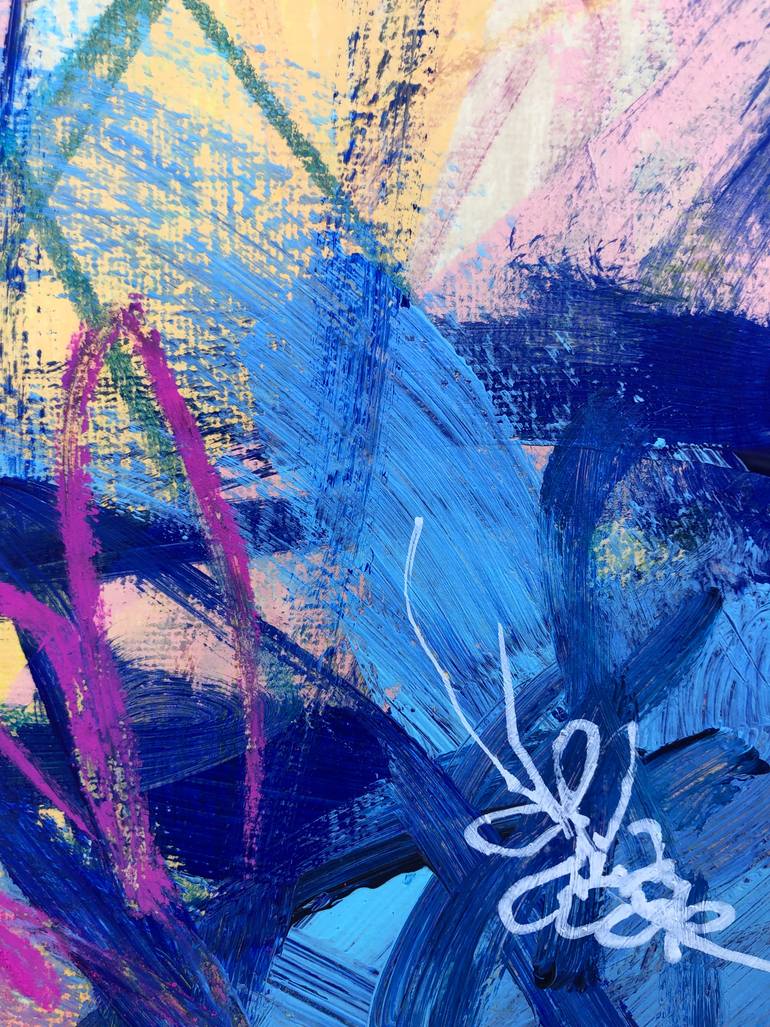 Original Abstract Expressionism Abstract Painting by Michael Khripin