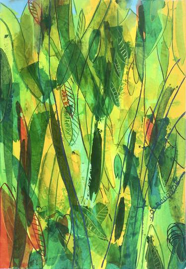 Print of Abstract Botanic Paintings by Michael Khripin
