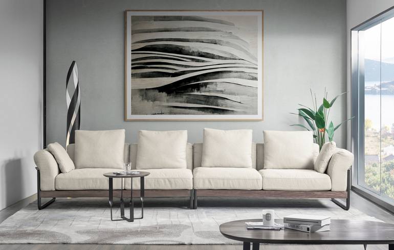 Original Abstract Expressionism Abstract Mixed Media by Michael Khripin