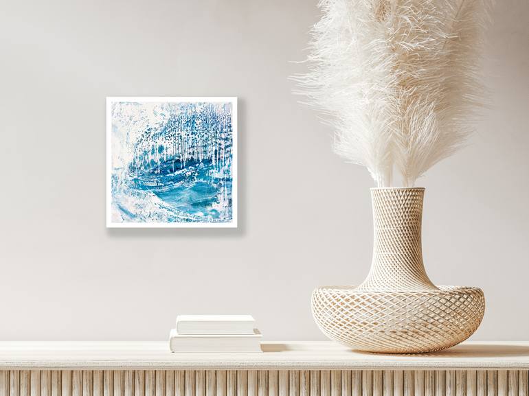 Original Abstract Seascape Painting by Lucy Carty