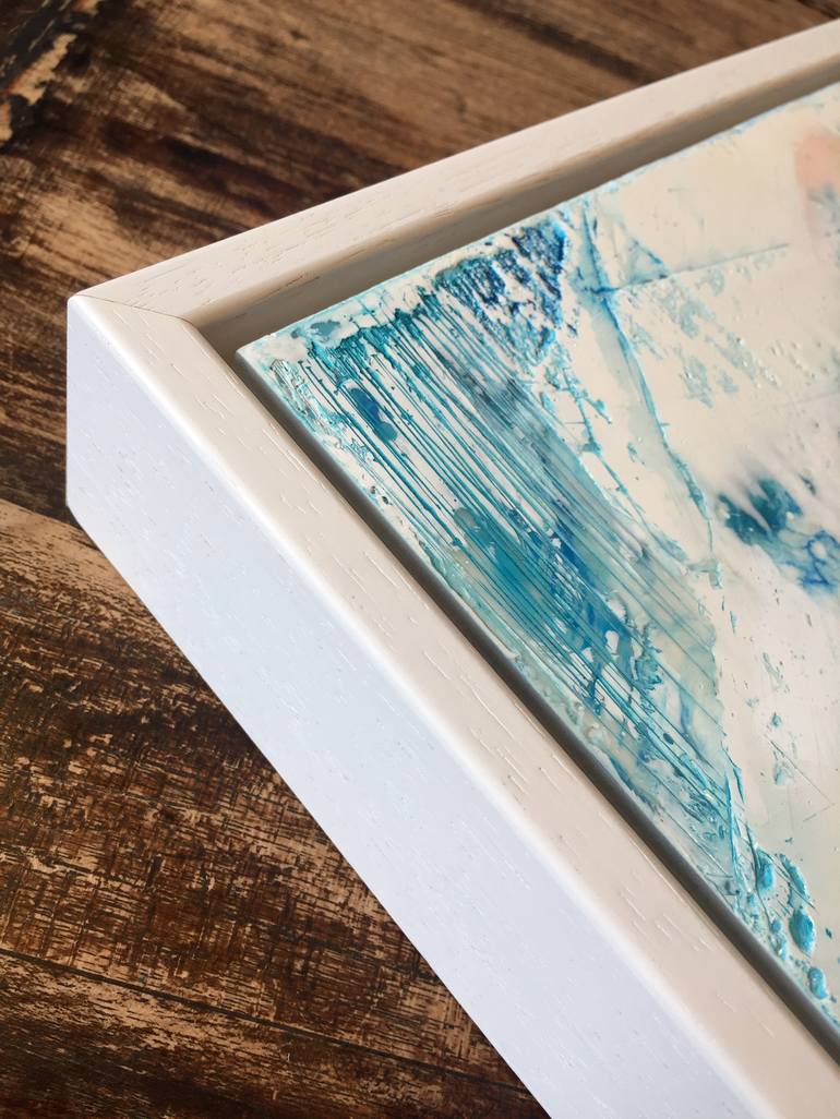 Original Abstract Seascape Painting by Lucy Carty