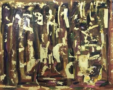 Original Abstract Expressionism Music Collage by Tsigye HM