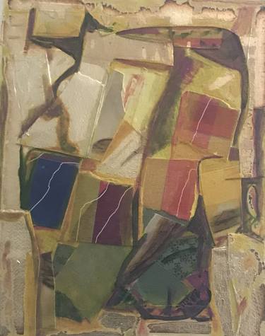 Original Cubism Abstract Collage by Tsigye HM