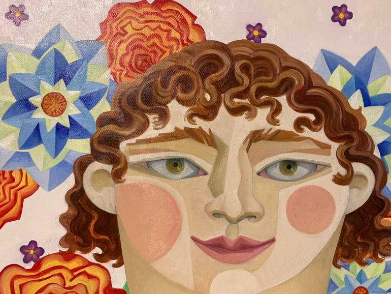 Original Figurative Children Painting by Sonya Chueva