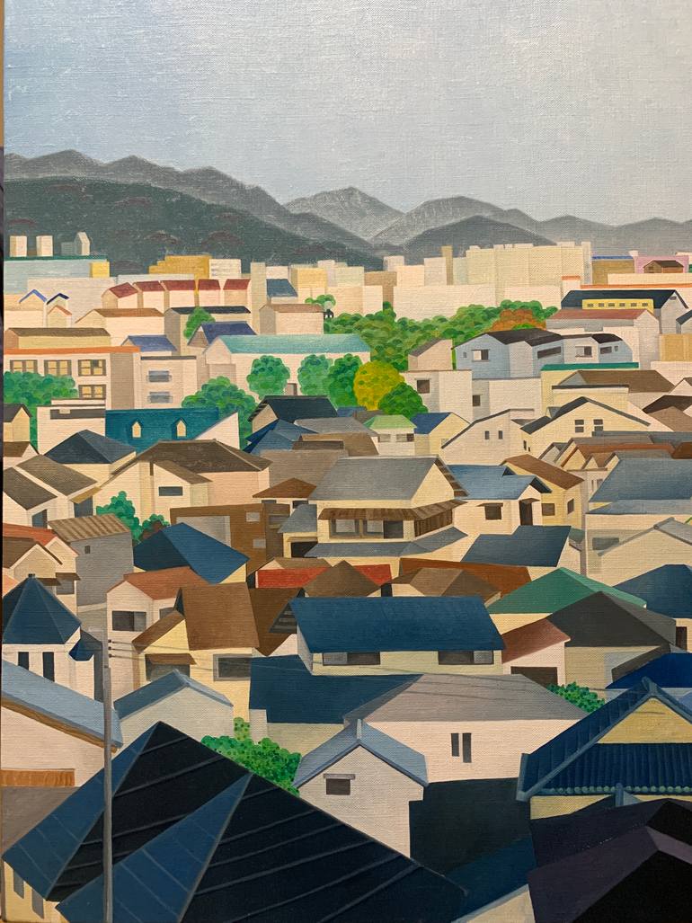 Original Figurative Cities Painting by Sonya Chueva