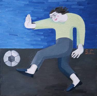 Original Figurative People Paintings by Sonya Chueva