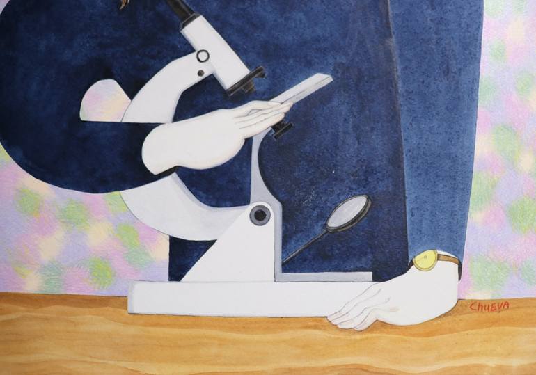 Original Figurative People Mixed Media by Sonya Chueva