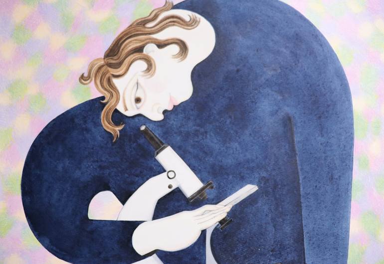 Original Figurative People Mixed Media by Sonya Chueva