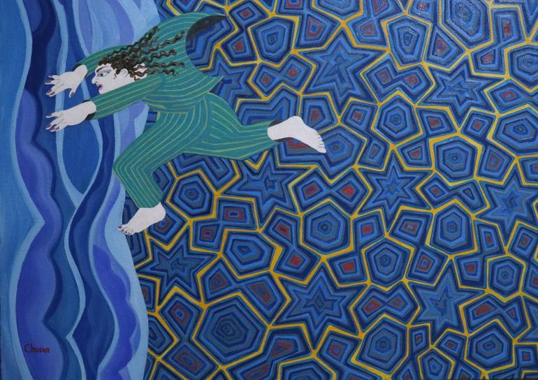 Original Figurative People Painting by Sonya Chueva