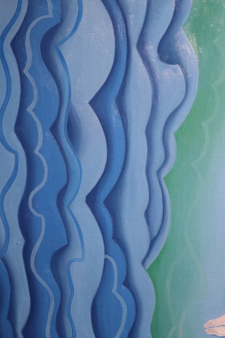 Original Figurative Beach Painting by Sonya Chueva