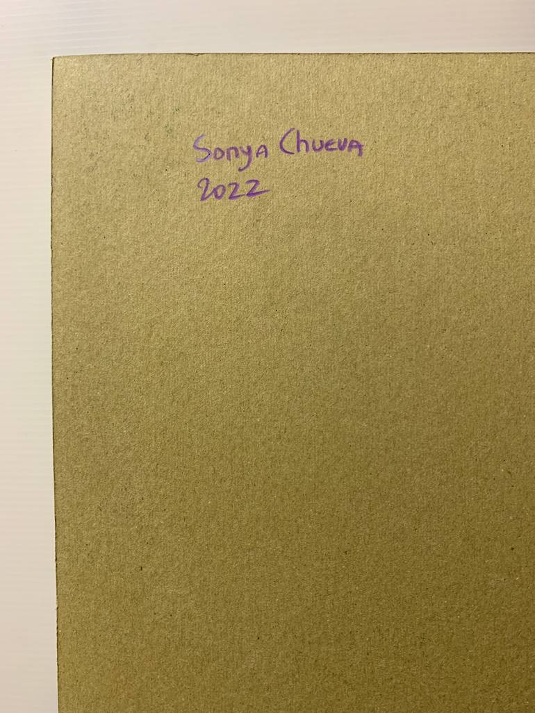 Original Figurative People Drawing by Sonya Chueva