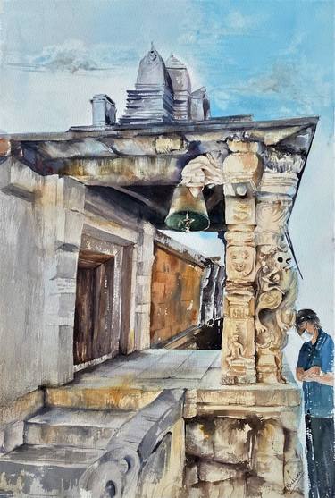 Original Architecture Paintings by Kusum Shabong