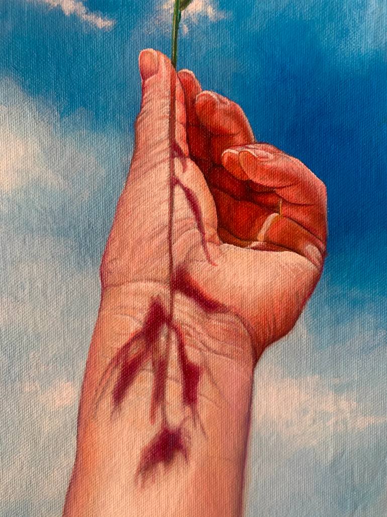 Original Figurative Body Painting by Kirby Olave