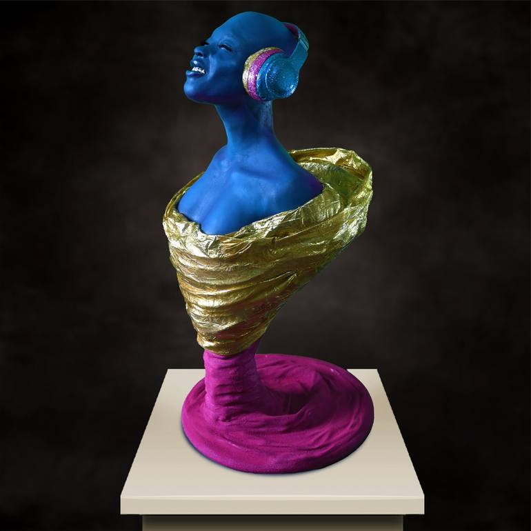 Original Conceptual Women Sculpture by Christopher Hartway
