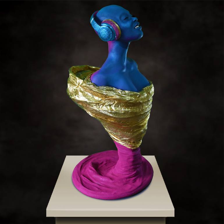 Original Conceptual Women Sculpture by Christopher Hartway