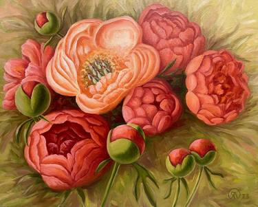 Original Botanic Paintings by Yarema Oxana