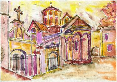 Print of Expressionism Architecture Paintings by Igor Televnoi