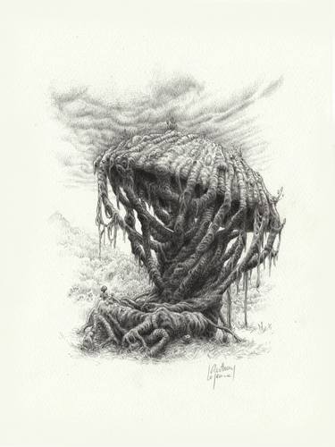 Original Conceptual Fantasy Drawings by anthony lejeune