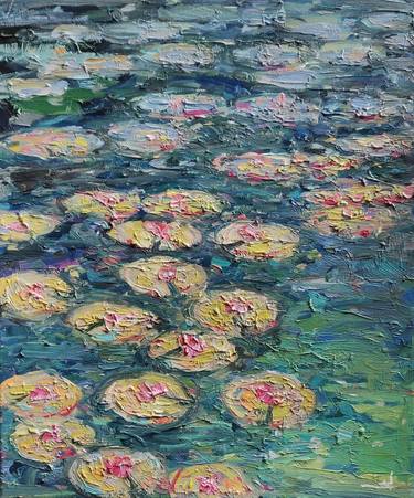 Original Impressionism Floral Paintings by Vivek Mandalia