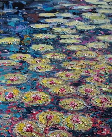 Original Impressionism Floral Paintings by Vivek Mandalia