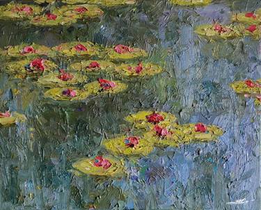 Original Impressionism Floral Paintings by Vivek Mandalia
