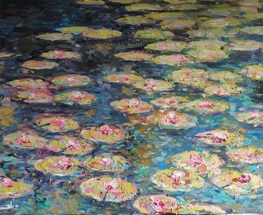 Original Impressionism Floral Paintings by Vivek Mandalia