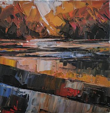 Original Expressionism Landscape Paintings by Vivek Mandalia