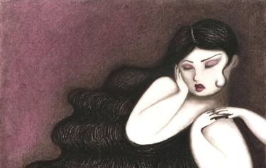 Print of Figurative Women Drawings by NATALIA FRANCISCO