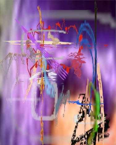 Original Abstract Expressionism Abstract Digital by Patton Mcginley