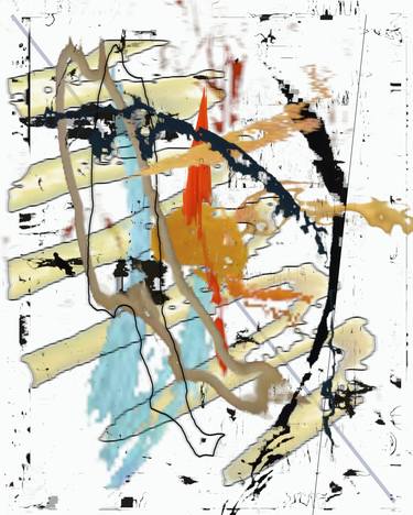 Original Abstract Expressionism Abstract Mixed Media by Patton McGinley