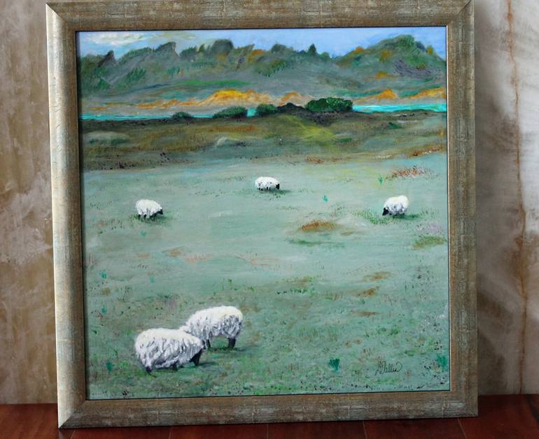 Original Fine Art Landscape Painting by Donald Pallia