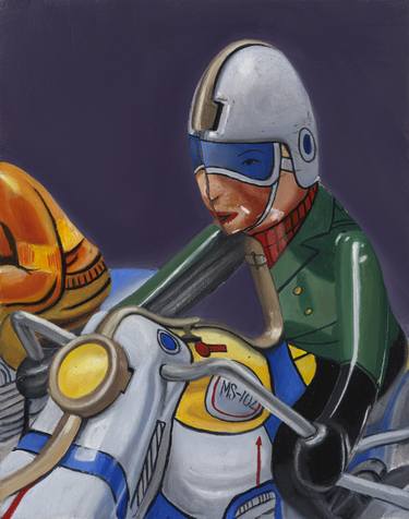 Original Sports Paintings by Frank Haseloff