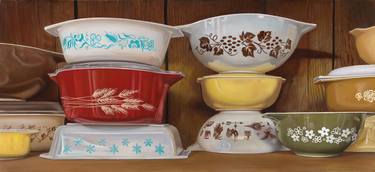 Original Photorealism Still Life Painting by Frank Haseloff