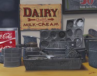 Original Photorealism Still Life Paintings by Frank Haseloff