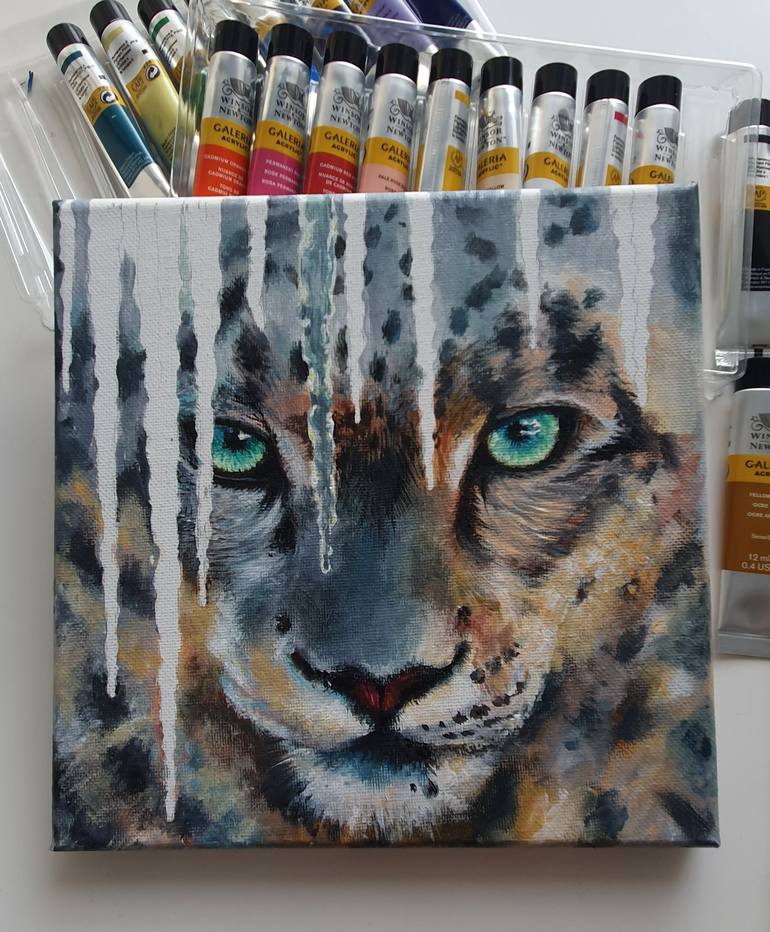 Original Animal Painting by Natasha Sokolnikova