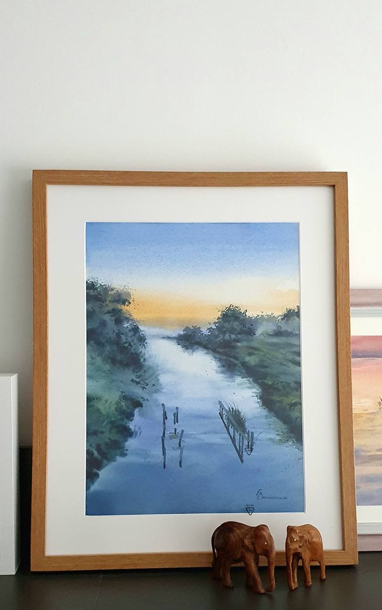 Original Contemporary Nature Painting by Natasha Sokolnikova