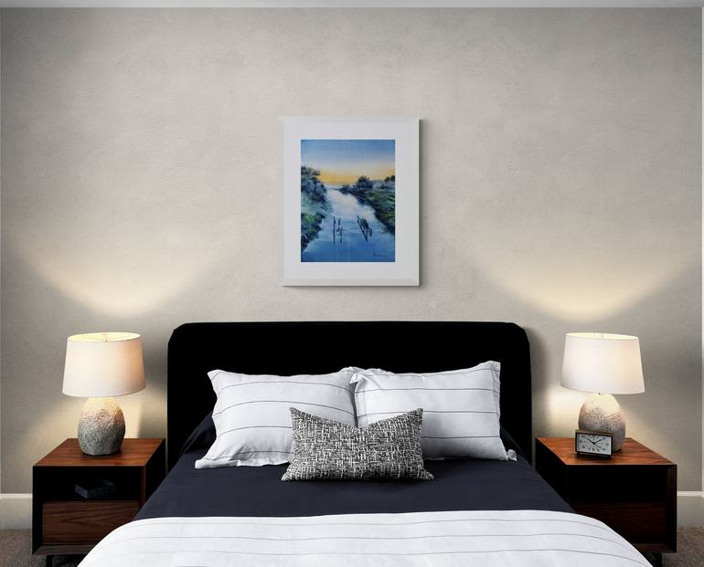 Original Contemporary Nature Painting by Natasha Sokolnikova