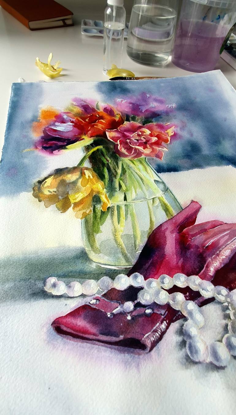 Original Realism Still Life Painting by Natasha Sokolnikova