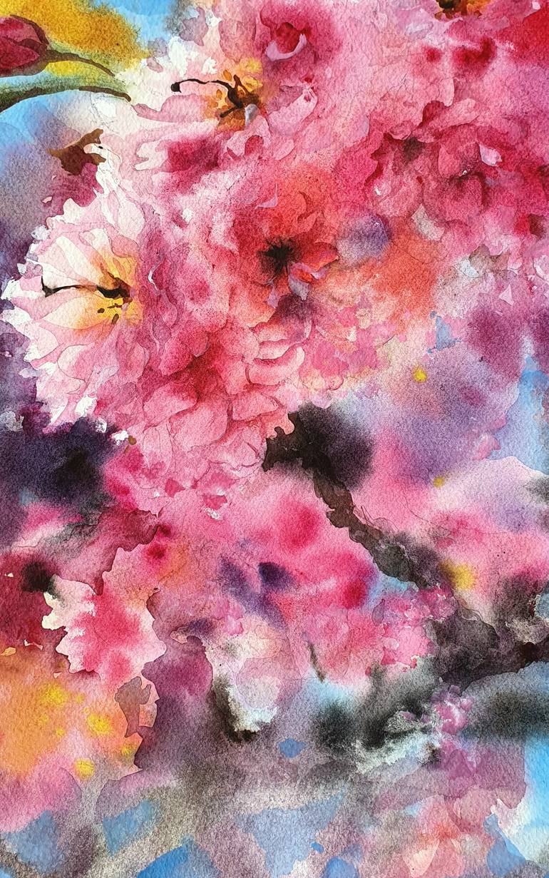 Original Impressionism Landscape Painting by Natasha Sokolnikova